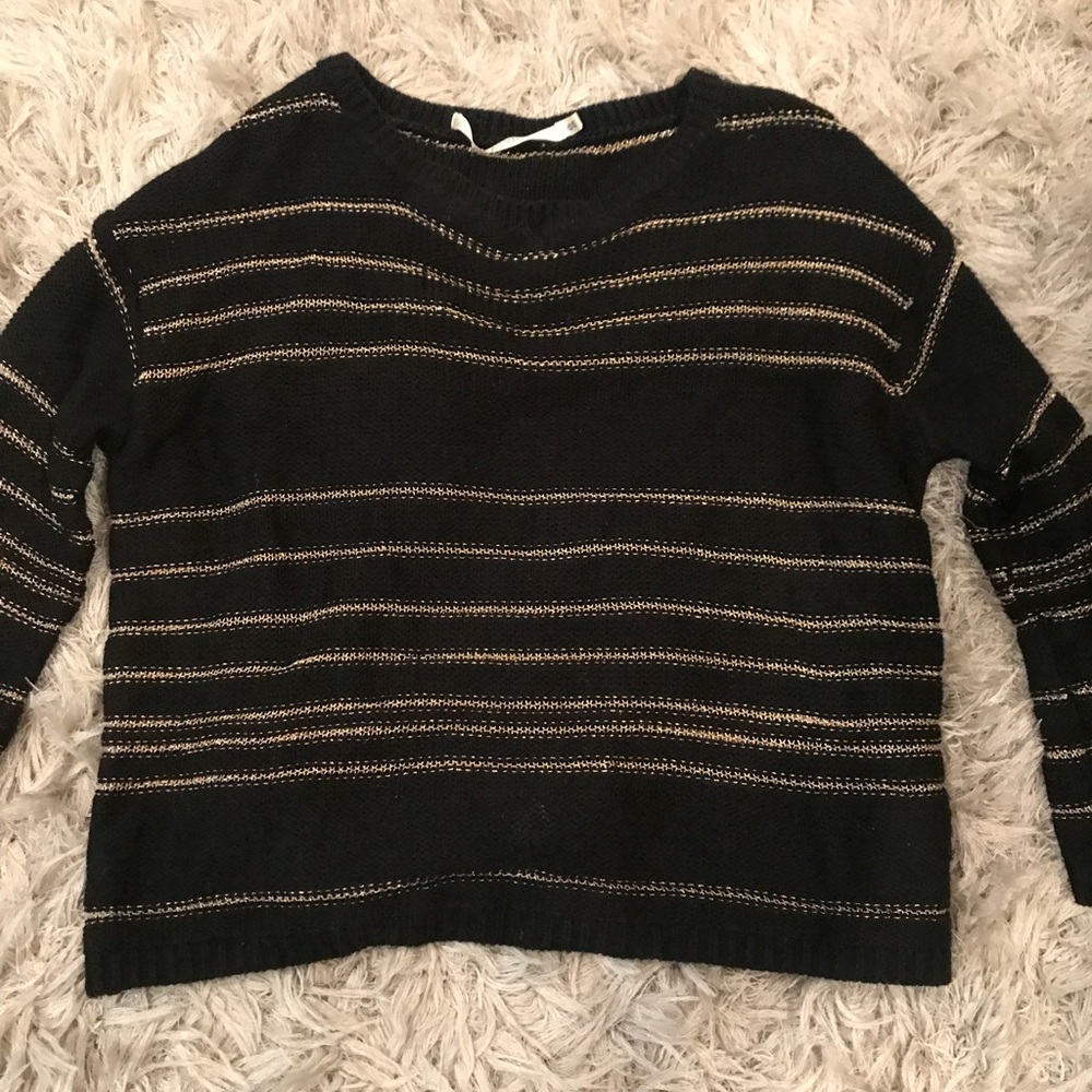 Pippa Lynn sparkly black and gold sweater - Picture 7 of 7